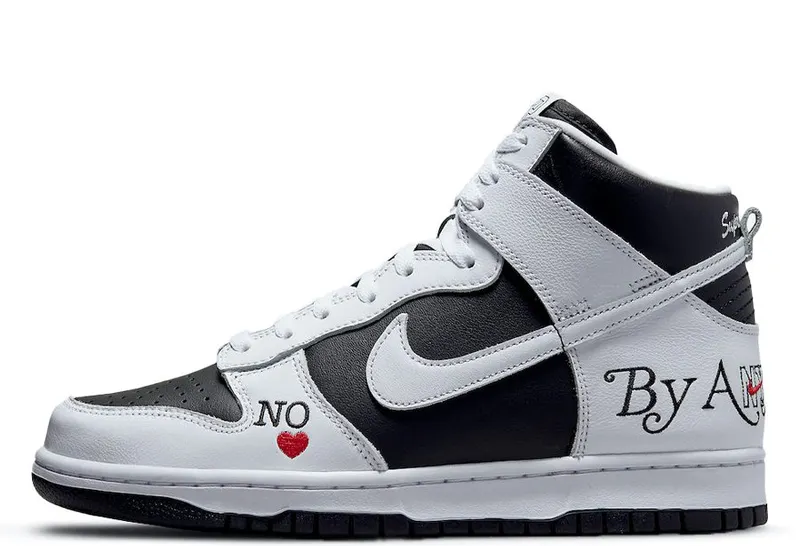 Nike x Supreme SB Dunk High By Any Means White (DN3741-002)