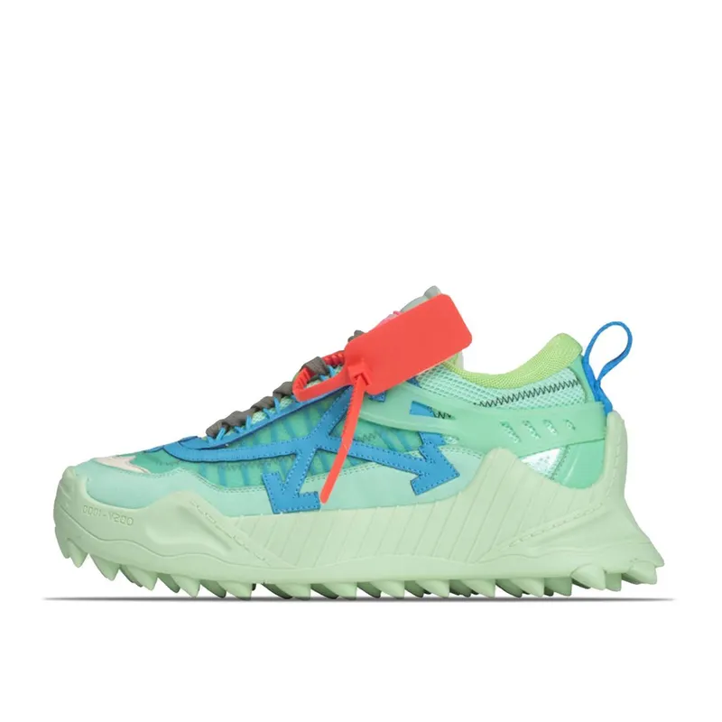 Off-White Odsy-1000 Low Top Sneaker Light Green Blue (W) (OWIA180E20FAB0015045)