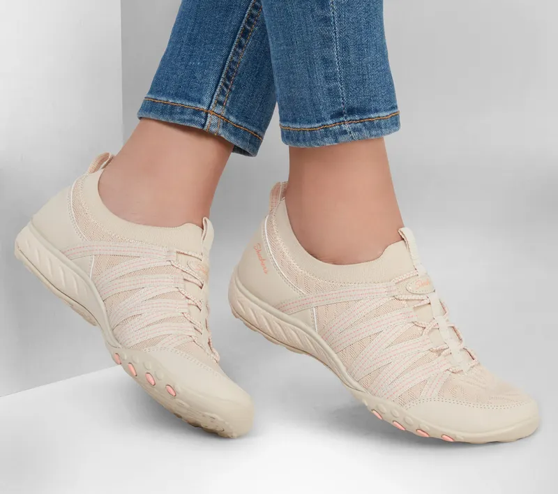 Skechers Relaxed Fit: Breathe-Easy – First Light – Natuurlijk (100244-NAT)