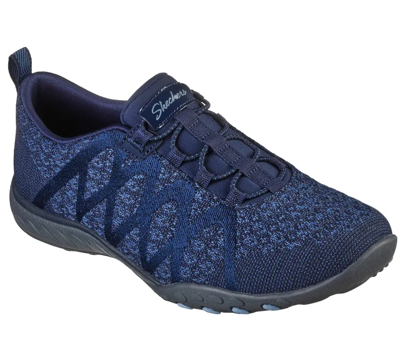 Skechers Relaxed Fit: Breathe-Easy – Infi-Knity – Marine (100301-NVY)