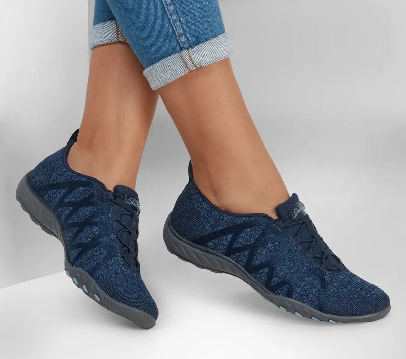 Skechers Relaxed Fit: Breathe-Easy – Infi-Knity – Marine (100301-NVY)