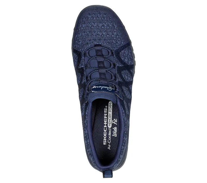 Skechers Relaxed Fit: Breathe-Easy – Infi-Knity – Marine (100301-NVY)