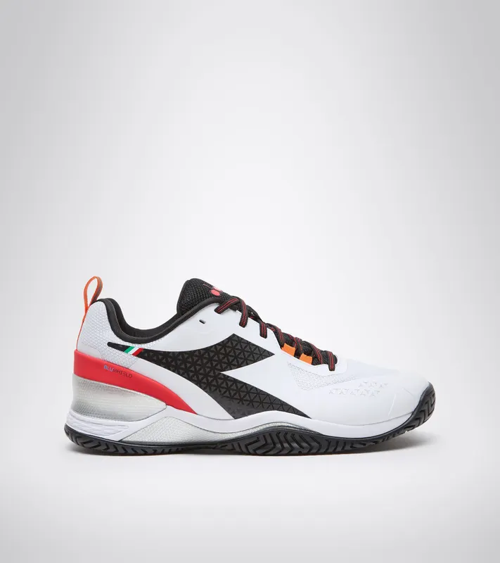 Diadora Blushield Torneo Ag White / Black / Fiery Red (101.178086_C6714)
