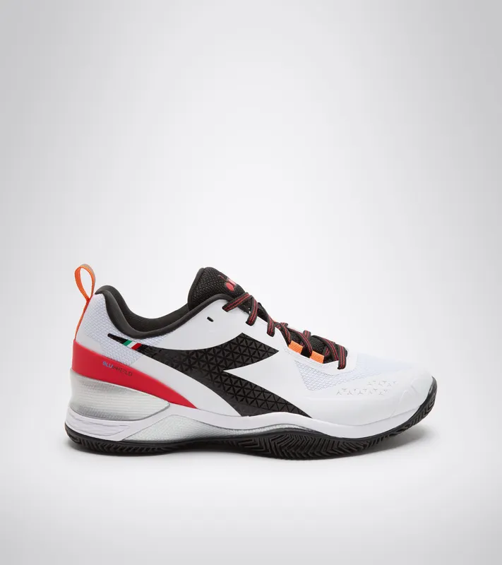 Diadora Blushield Torneo Clay White / Black / Fiery Red (101.178102_C6714)
