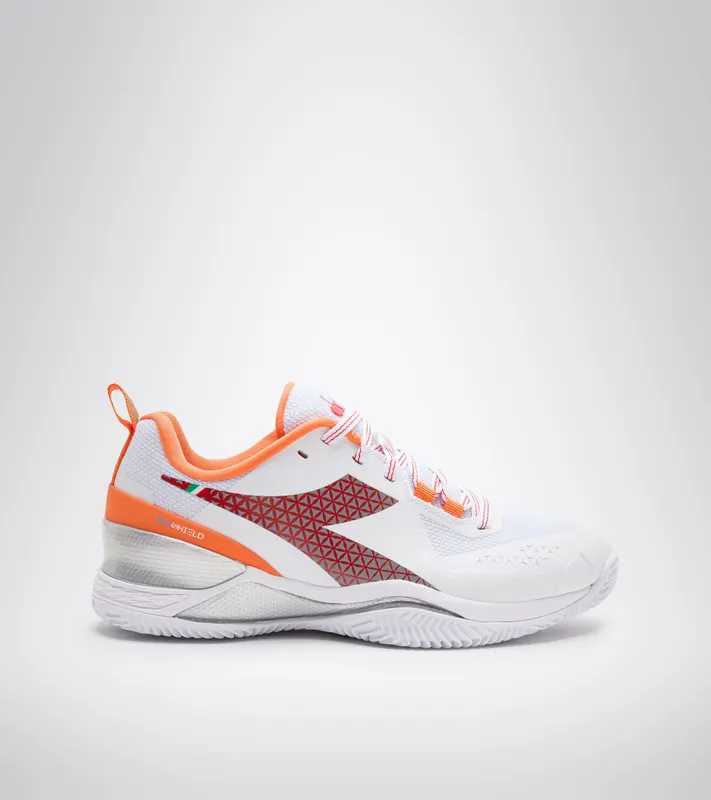 Diadora Blushield Torneo W Clay White / Fiery Red (101.178103_C6389)