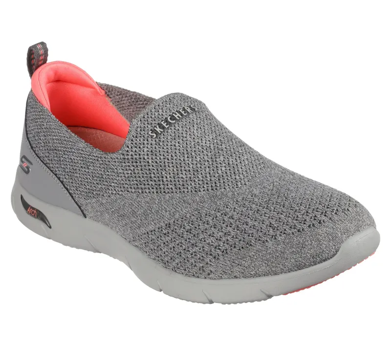 Skechers Arch Fit Refine – Don’t Go – Houtskool (104164-CHAR)