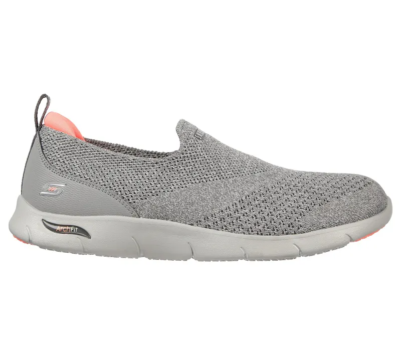 Skechers Arch Fit Refine – Don’t Go – Houtskool (104164-CHAR)