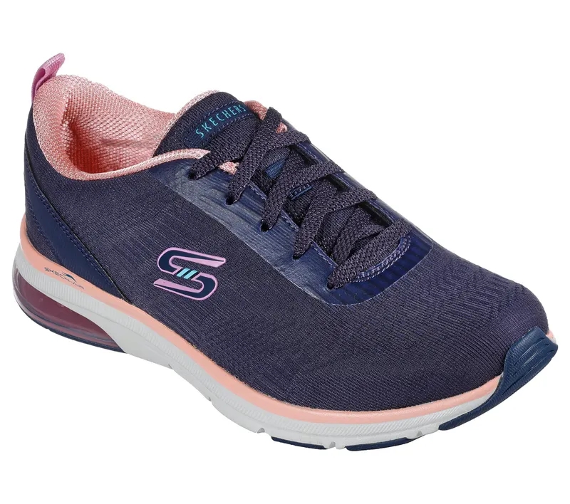 Skechers Relaxed Fit: Skech-Air Edge – Mellow Days – Marine / Koraal (104296-NVCL)