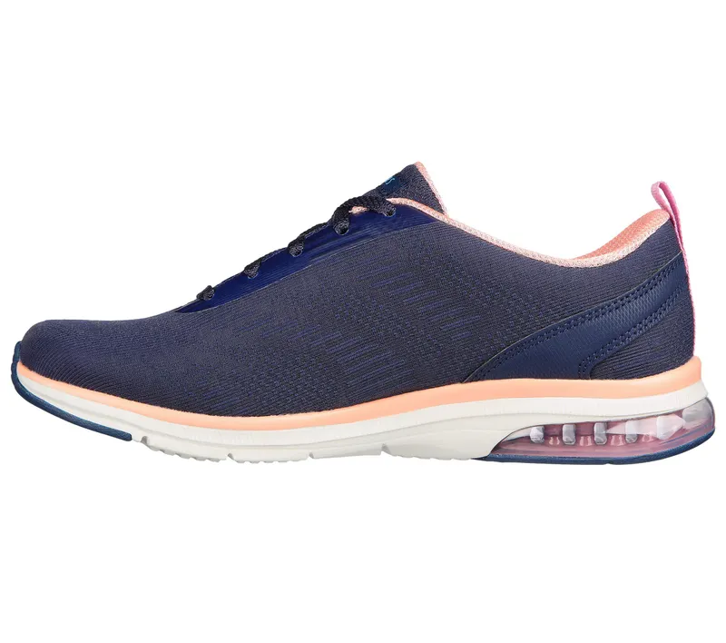 Skechers Relaxed Fit: Skech-Air Edge – Mellow Days – Marine / Koraal (104296-NVCL)