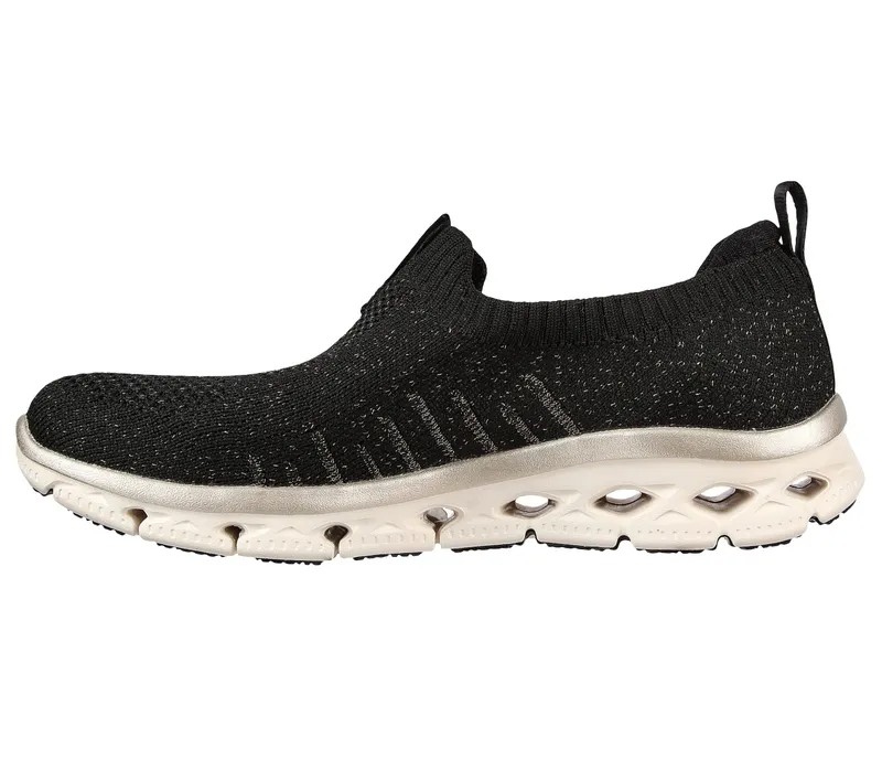 Skechers Glide-Step Flex – Sweet Love – Zwart / Goud (104306-BKGD)