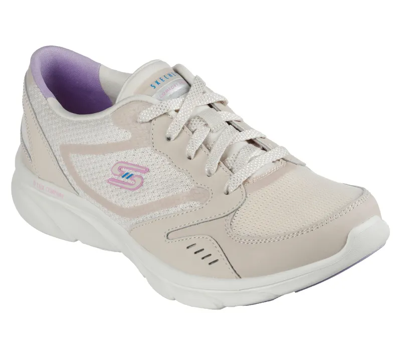 Skechers Relaxed Fit: D’Lux Comfort – Plenty Success – Natuurlijk (104337-NAT)