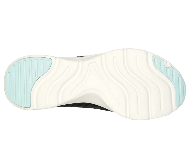 Skechers Relaxed Fit: D’Lux Comfort – Easy Street – Zwart / Wit (104340-BKW)