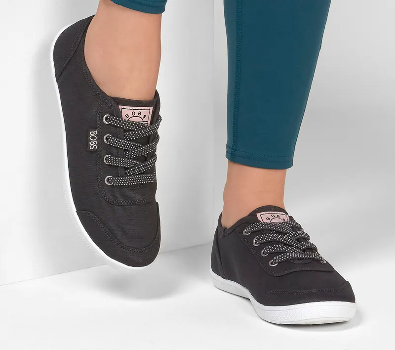 Skechers BOBS B Cute – Bitter Sweet – Zwart (113175-BLK)