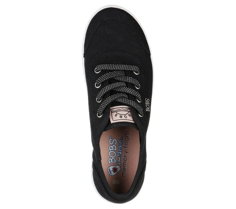 Skechers BOBS B Cute – Bitter Sweet – Zwart (113175-BLK)