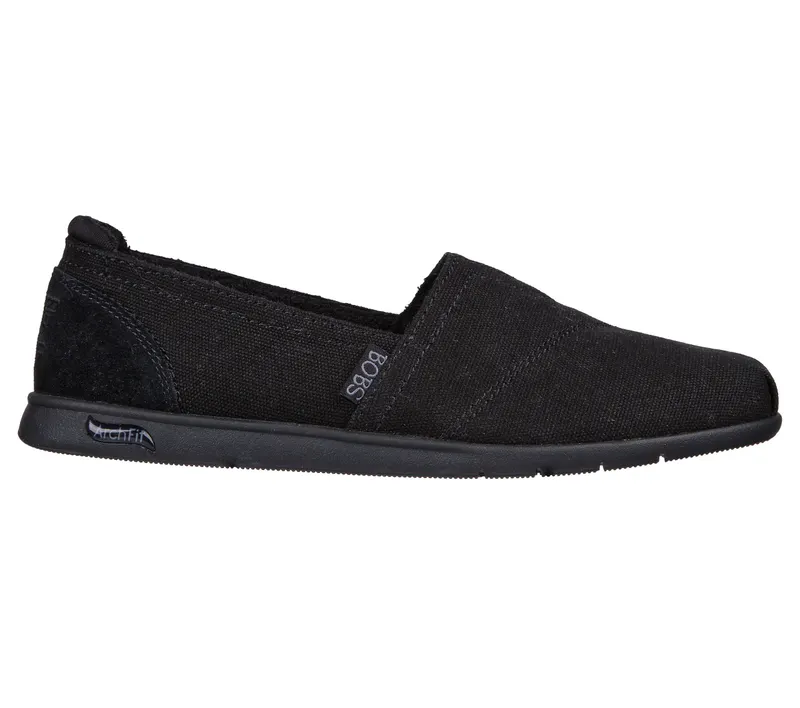 Skechers BOBS Plush Arch Fit – For3ver Luv – Zwart (114108-BBK)
