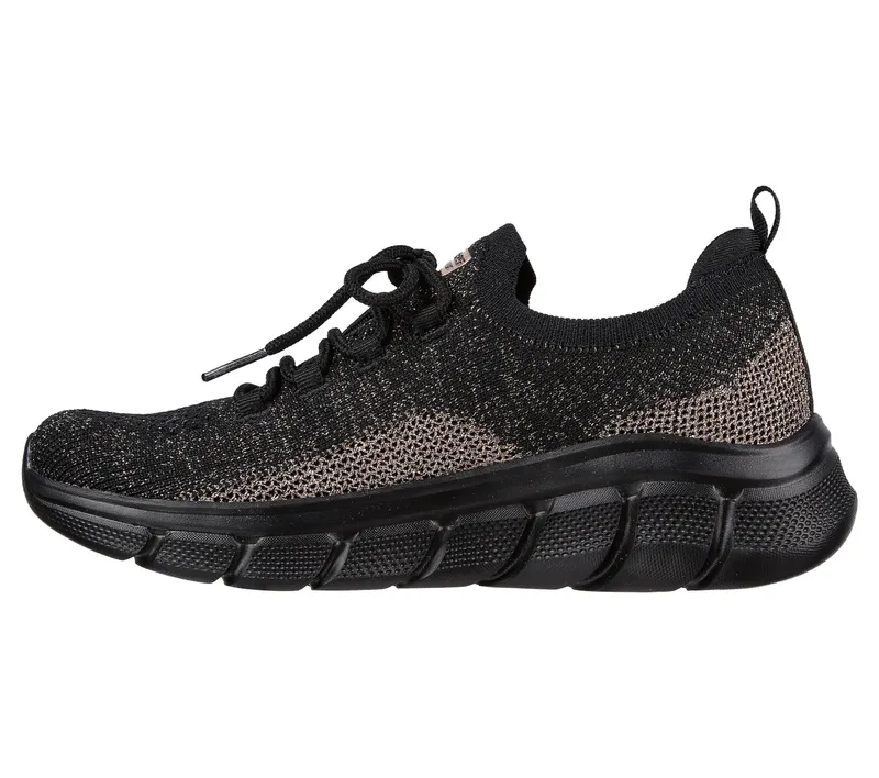 Skechers BOBS Sport B Flex – Fall Sparks – Zwart / Goud (117113-BKGD)