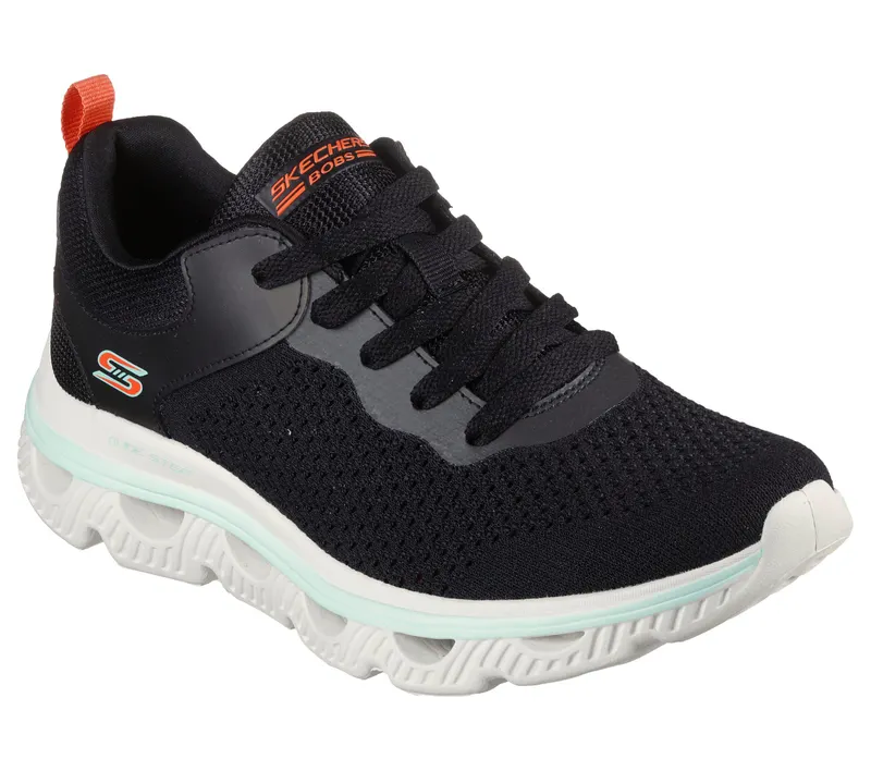 Skechers BOBS Sport Arc Waves – BOBS Star – Zwart (117168-BLK)