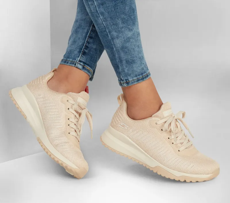 Skechers BOBS Sport Squad 3 – Adventure Unknown – Natuurlijk (117179-NAT)