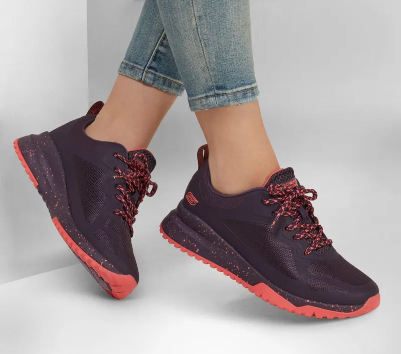 Skechers BOBS Sport Squad 3 – Star Flight – Pruim (117186-PLUM)