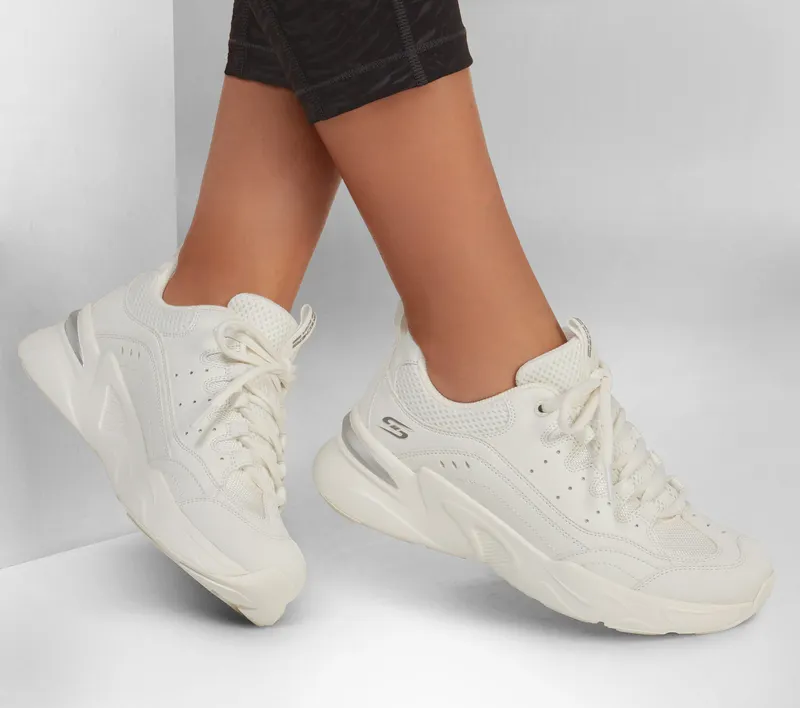 Skechers BOBS Sport Bamina – Star Strikez – Gebroken Wit (117355-OFWT)