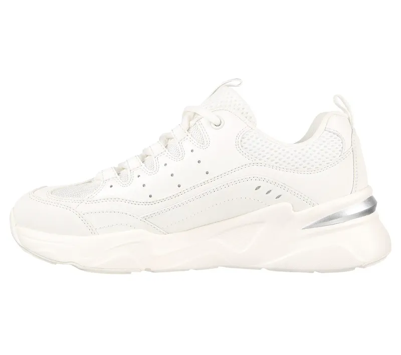 Skechers BOBS Sport Bamina – Star Strikez – Gebroken Wit (117355-OFWT)