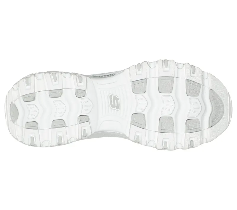 Skechers D’lites – Fresh Start – Wit / Zilver (11931-WSL)