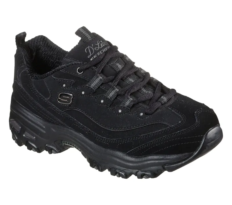Skechers D’Lites – Play On – Zwart (11949-BBK)