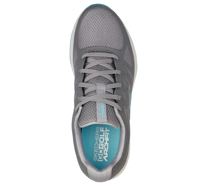 Skechers GO GOLF Elite 5 – Score – Grijs / Aqua (123032-GYAQ)
