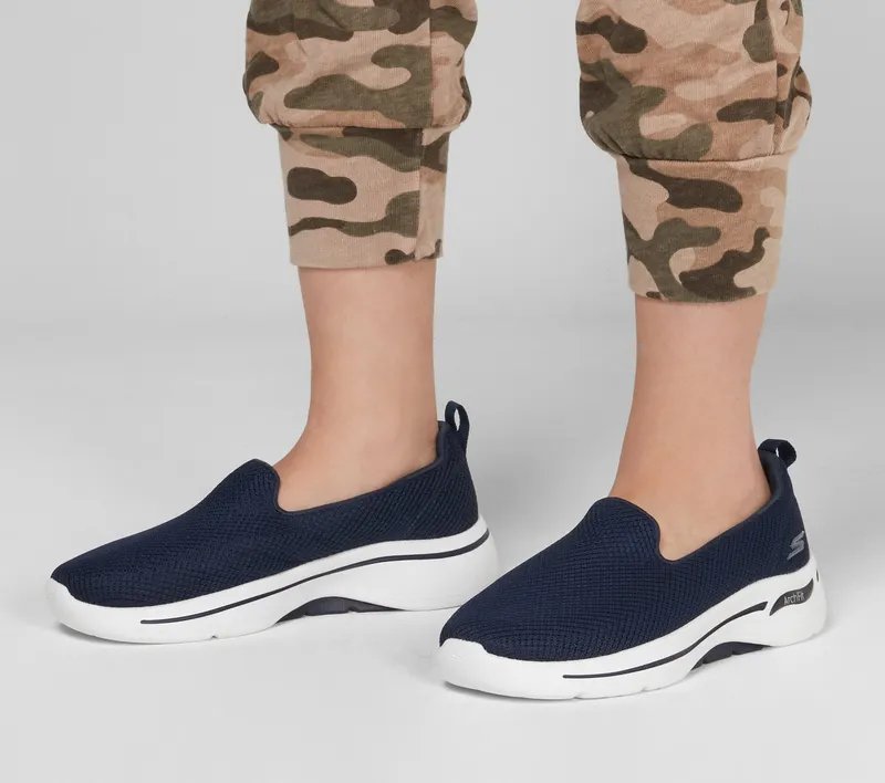 Skechers Skechers GO WALK Arch Fit – Grateful – Marine / Wit (124401-NVW)
