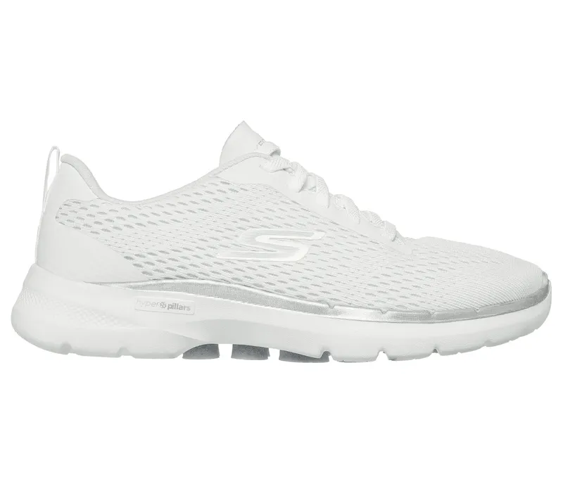 Skechers GO WALK 6 – Bold Vision – Wit (124512-WHT)