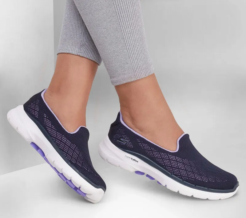 Skechers Skechers GOwalk 6 – Cosmic Force – Marine / Lavendel (124522-NVLV)