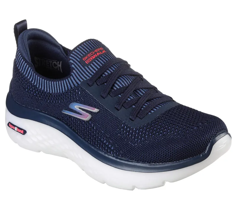 Skechers GO WALK Hyper Burst – Moon Walking – Marine (124585-NVY)