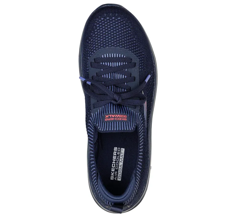 Skechers GO WALK Hyper Burst – Moon Walking – Marine (124585-NVY)
