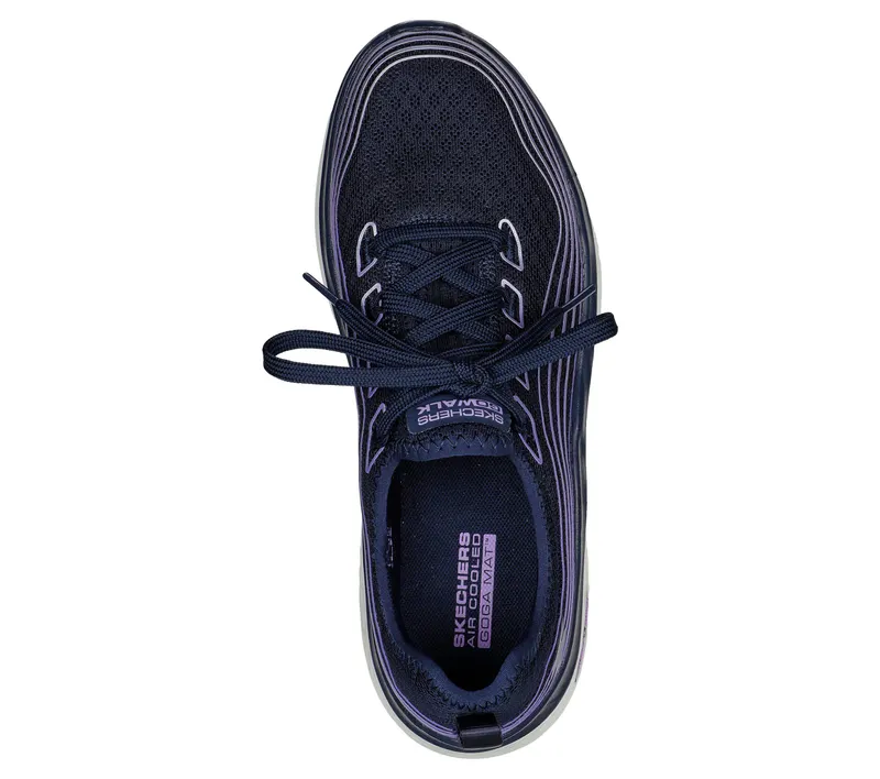 Skechers GO WALK Hyper Burst – Valar – Marine / Lavendel (124599-NVLV)