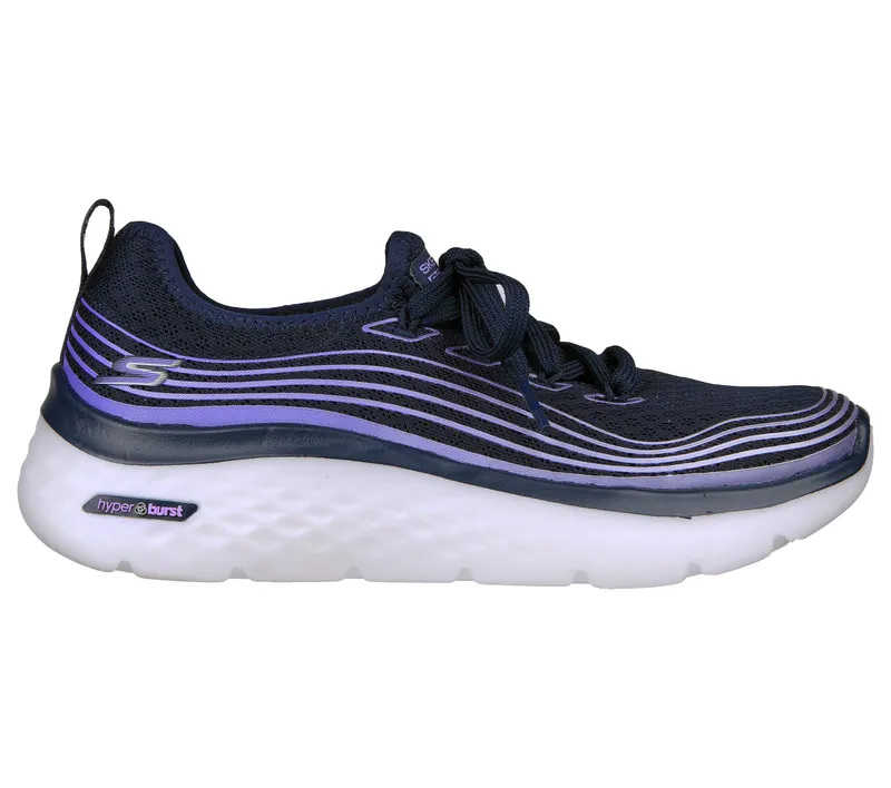 Skechers GO WALK Hyper Burst – Valar – Marine / Lavendel (124599-NVLV)