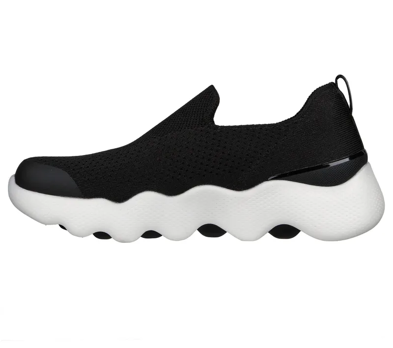 Skechers Skechers GO WALK Massage Fit – Tidal – Zwart / Wit (124906-BKW)