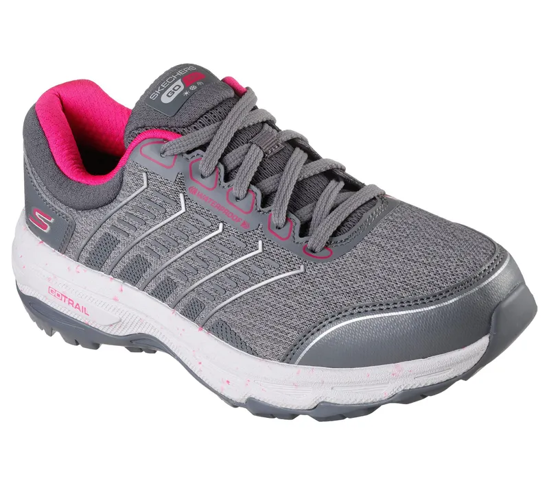 Skechers GO RUN Trail Altitude – Peak Summit – Grijs / Roze (128204-GYPK)