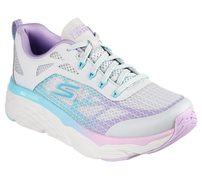 Skechers Max Cushioning Elite – Even Stride – Grijs / Lavendel (128261-GYLV)