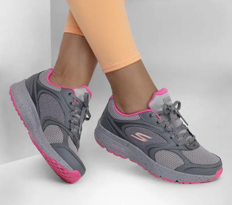 Skechers Skechers GO RUN Consistent – Vivid Horizon – Grijs / Roze (128285-GYPK)