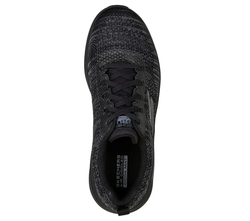 Skechers GO RUN Elevate – Coventina – Zwart / Grijs (128327-BKGY)