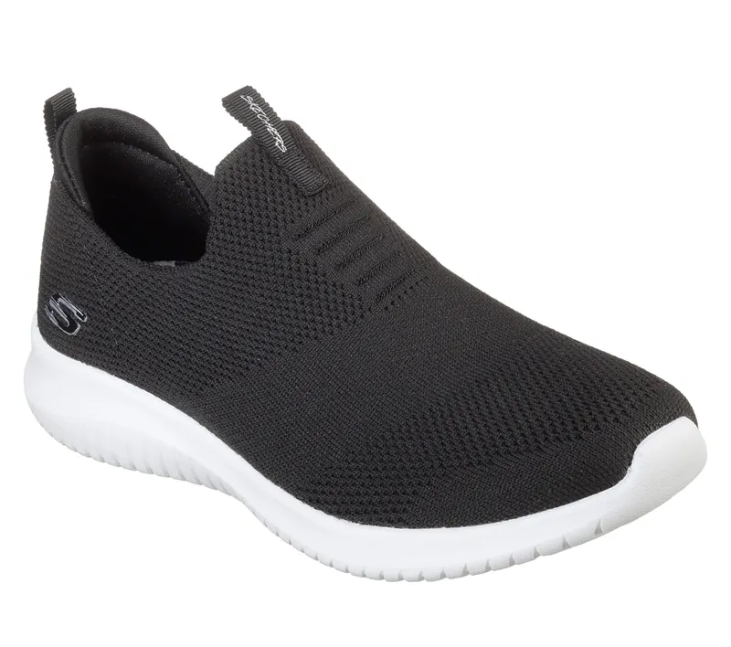 Skechers Ultra Flex – First Take – Zwart / Wit (12837-BKW)