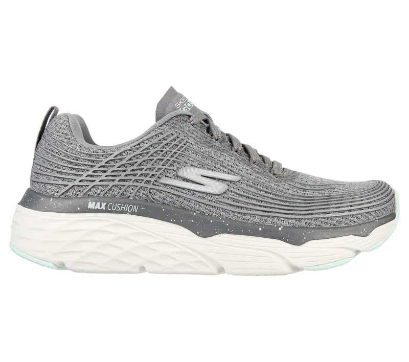 Skechers Max Cushioning Elite – Your Planet – Grijs / Aqua (128535-GYAQ)