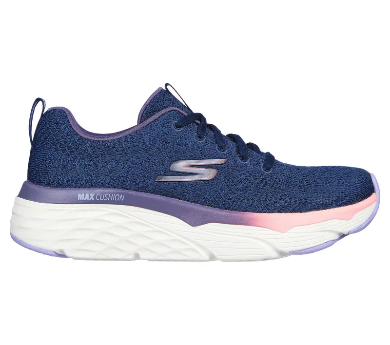 Skechers Max Cushioning Elite – Clarion – Marine / Purper (128564-NVPR)