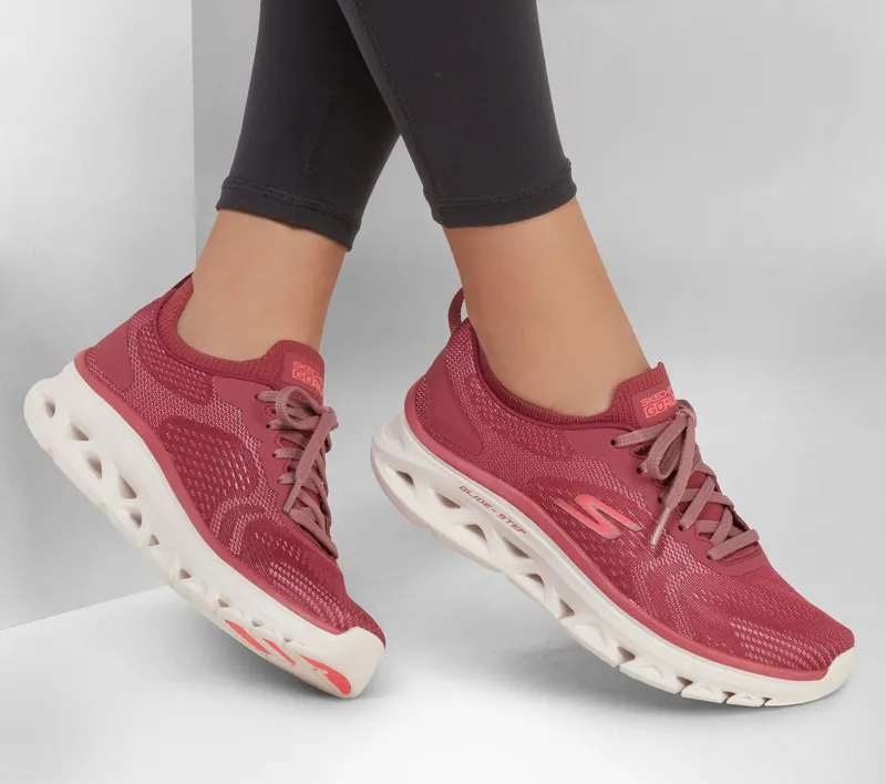 Skechers GO RUN Glide-Step Flex – Skylar – Roos (128892-ROS)