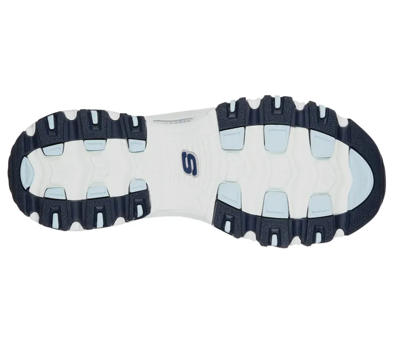 Skechers D’Lites – Sparkling Rain – Marine / Aqua (149060-NVAQ)