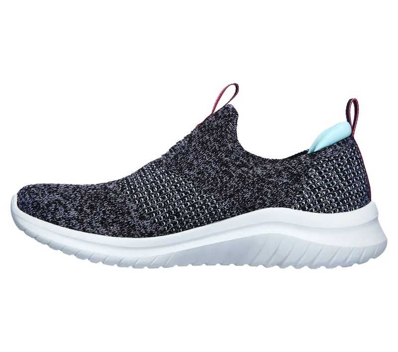 Skechers Ultra Flex 2.0 – Pretty Dazzling – Zwart / Wit (149181-BKW)