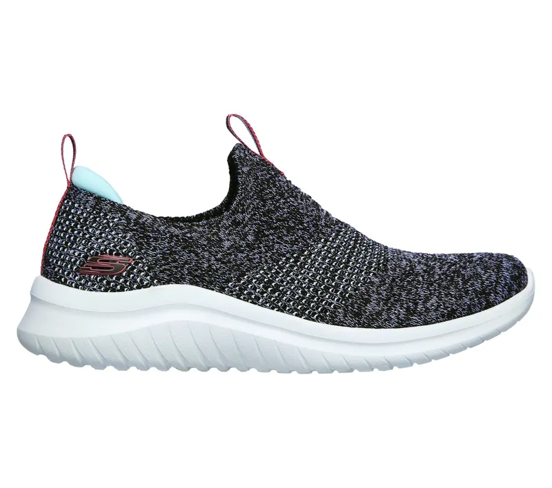 Skechers Ultra Flex 2.0 – Pretty Dazzling – Zwart / Wit (149181-BKW)