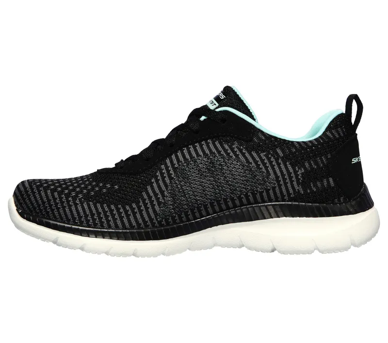 Skechers Bountiful – Purist – Zwart / Turkoois (149220-BKTQ)