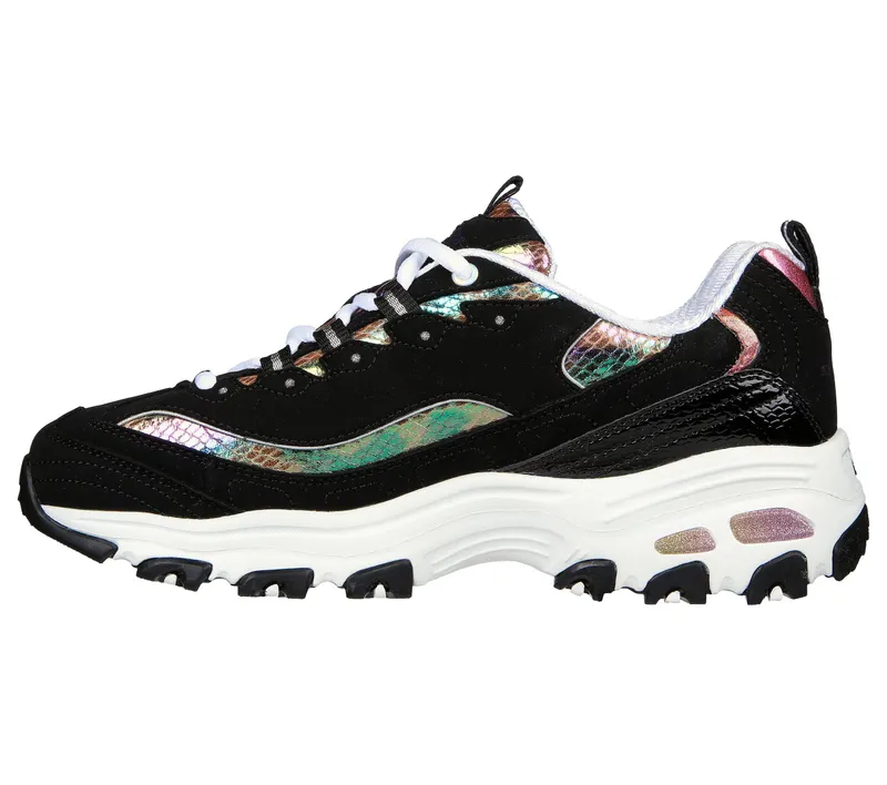 Skechers Skechers D’Lites – Wild Star – Zwart / Multi (149264-BKMT)