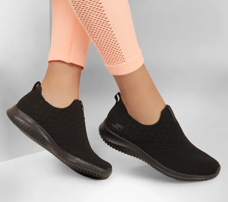 Skechers Ultra Flex – Delightful Joy – Zwart (149426-BBK)